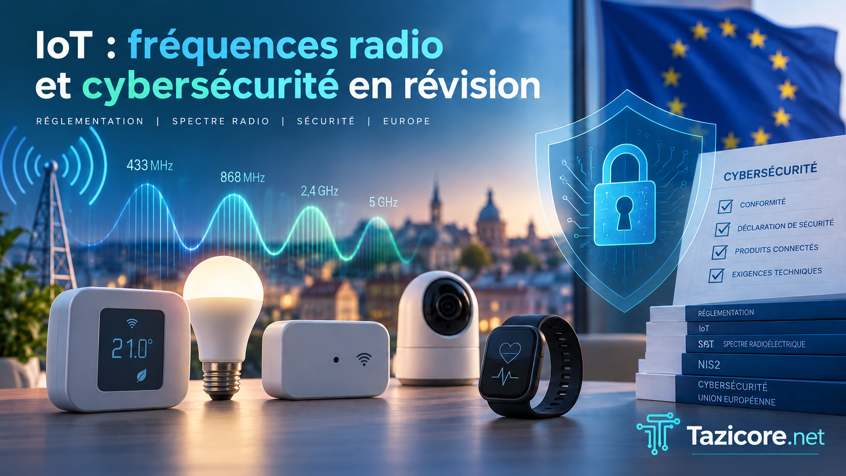 IoT : fréquences radio et cybersécurité en révision