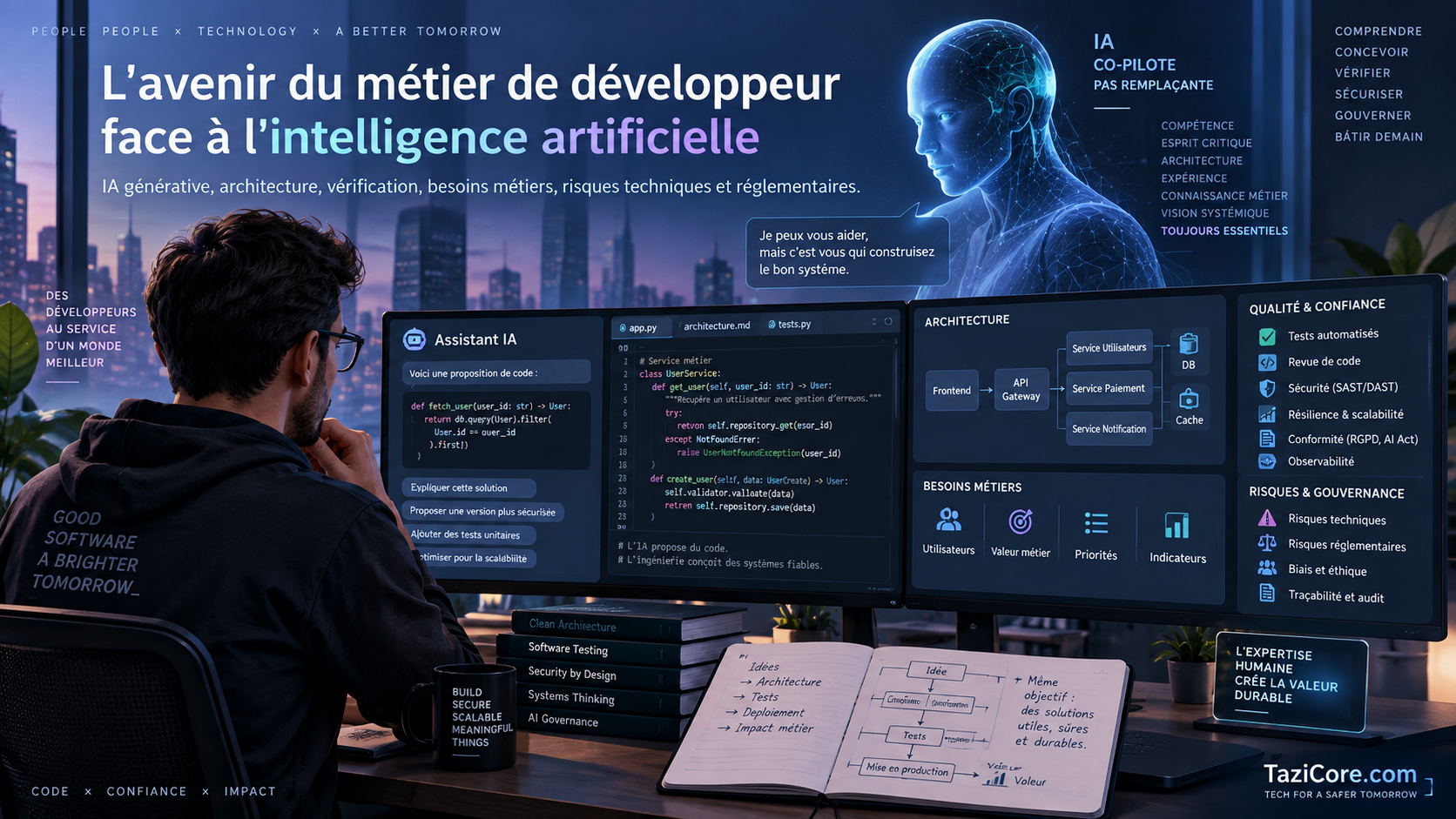 L’avenir du métier de développeur face à l’intelligence artificielle